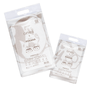 LITTLEONES TOWEL + BATH MAT 50×100 cm